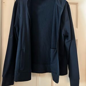 Liz Claiborne Navy Bomber Jacket